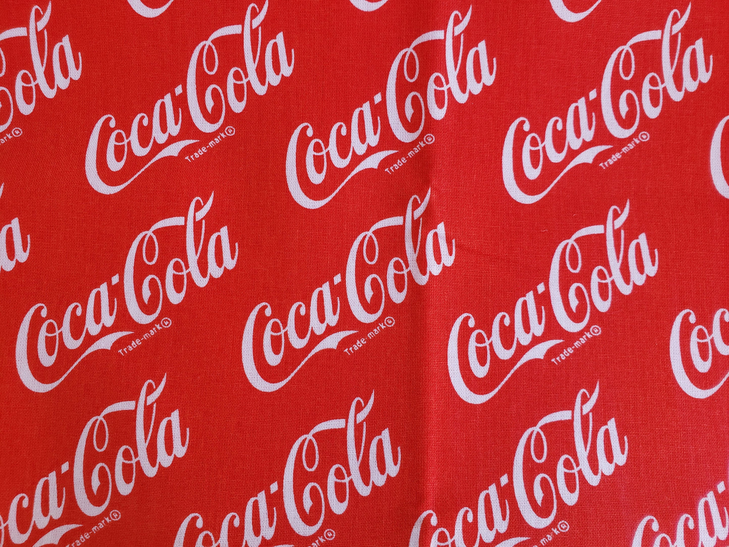 Clip on Dog Bandana With Buckle Pet Cat Bandanna Coke Coca Cola Red Handmade to Order