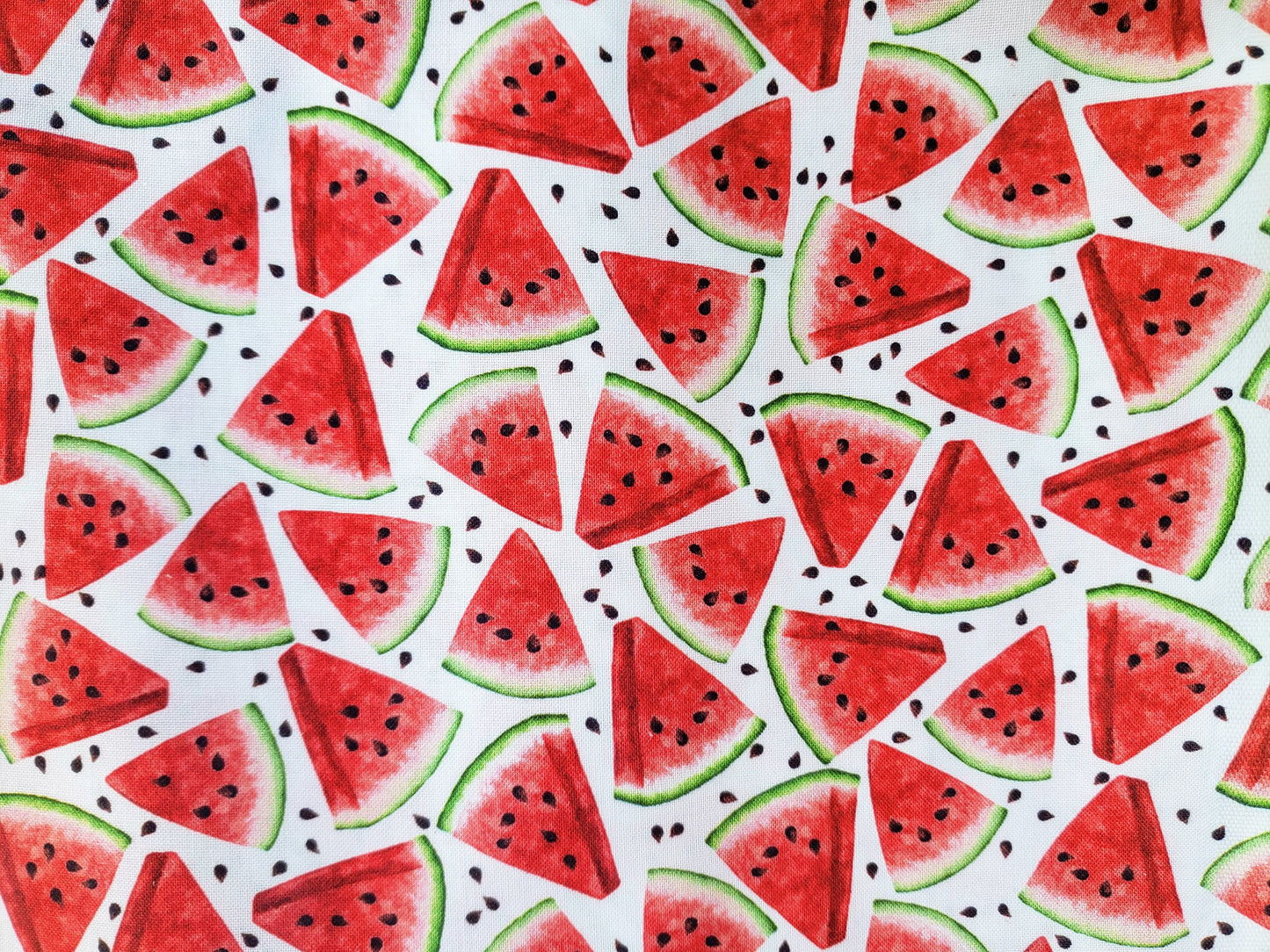 Clip on Dog Bandana With Buckle Pet Cat Bandanna Scarf Red Watermelon BBQ Picnic Summer Handmade to Order