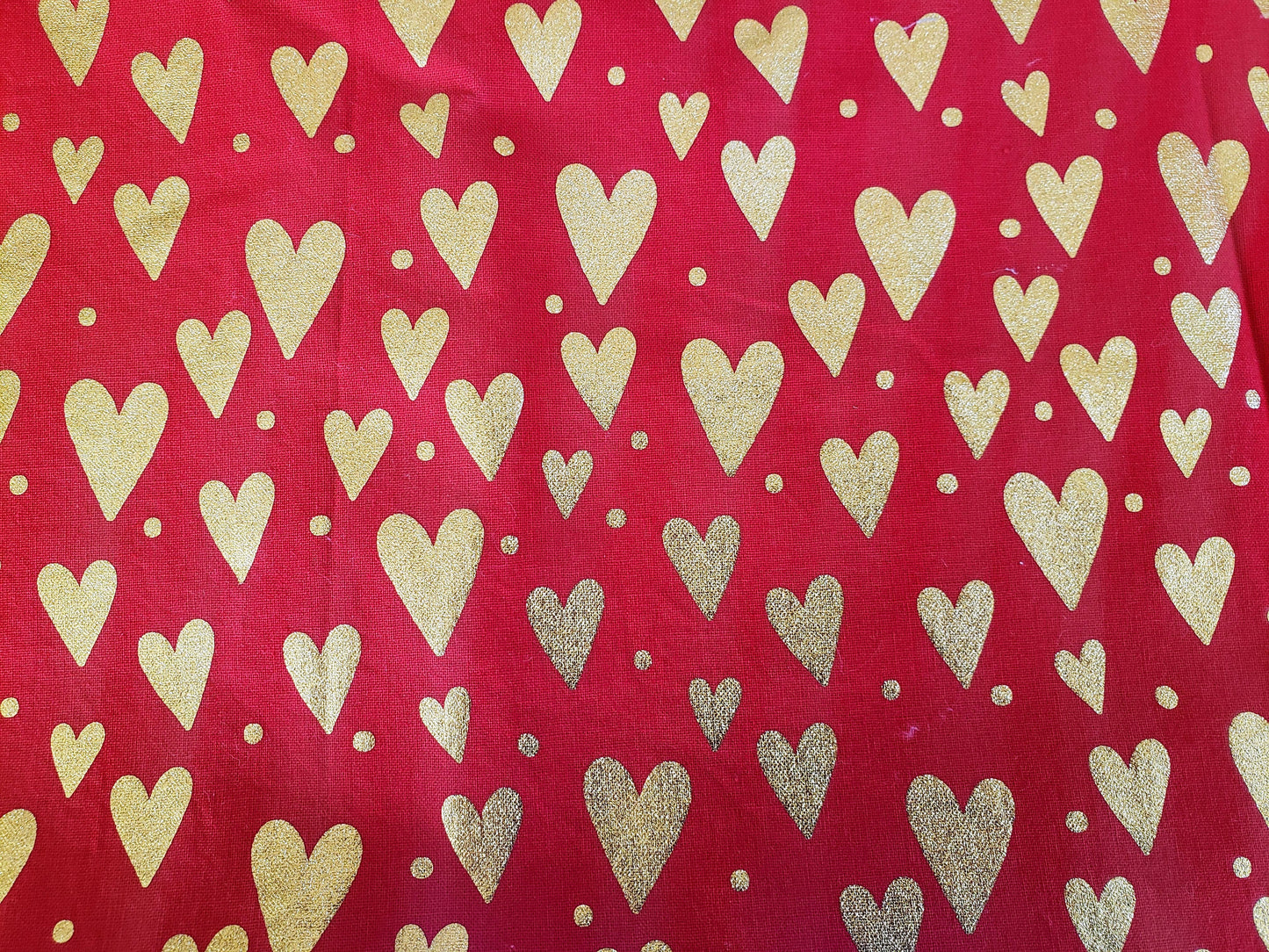 Clip on Dog Bandana With Buckle Pet Cat Bandanna Scarf Gold Hearts on Red Bling Valentine's Day Love Handmade to Order (Copy)