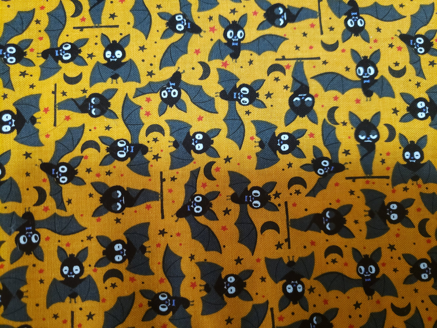 Silly Bats Halloween Fall Autumn Clip on Dog Bandana With Buckle Pet Cat Bandanna Handmade to Order