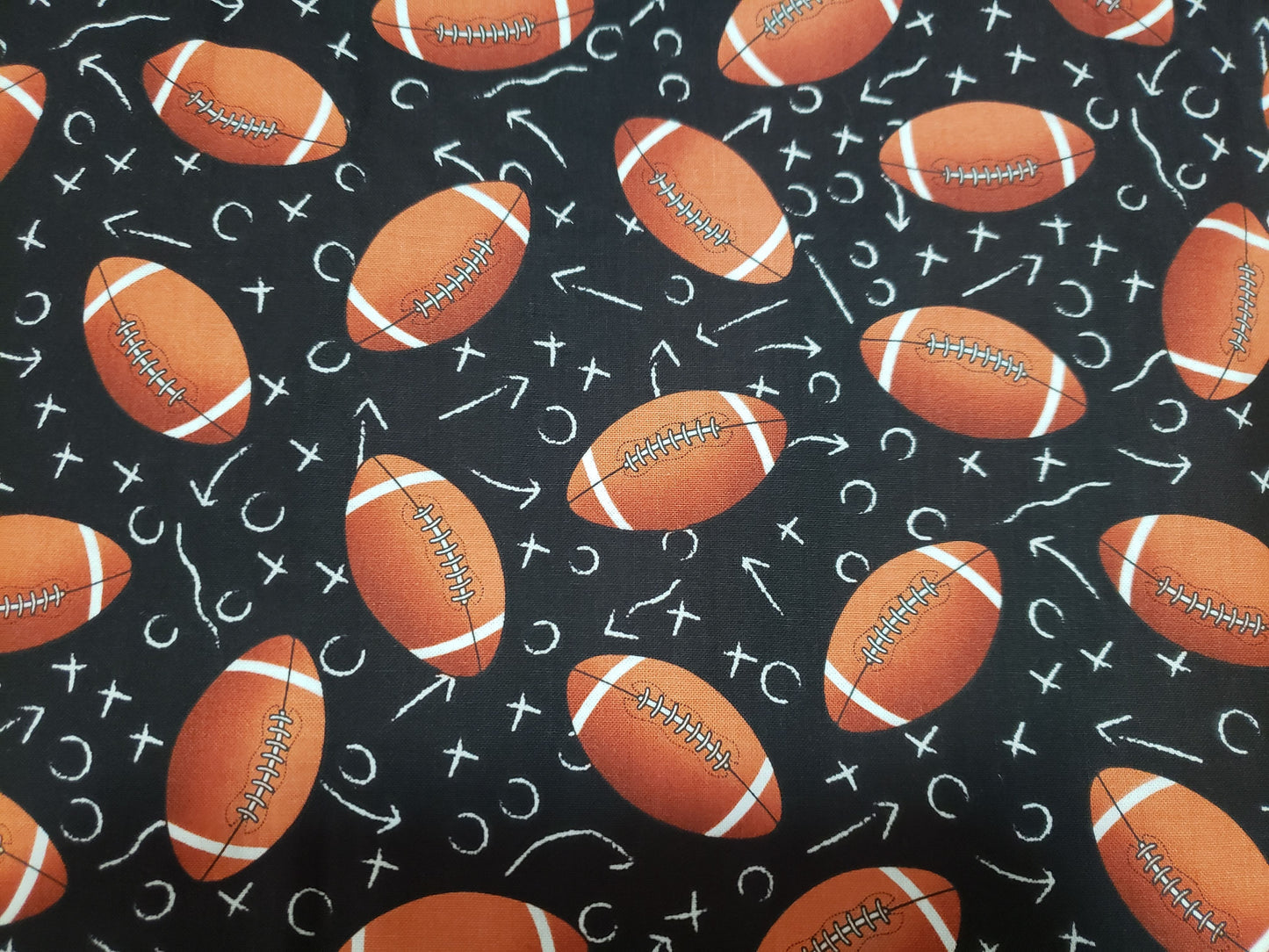 Football Season Touchdown Fall Autumn Clip on Dog Bandana With Buckle Pet Cat Bandanna Handmade to Order
