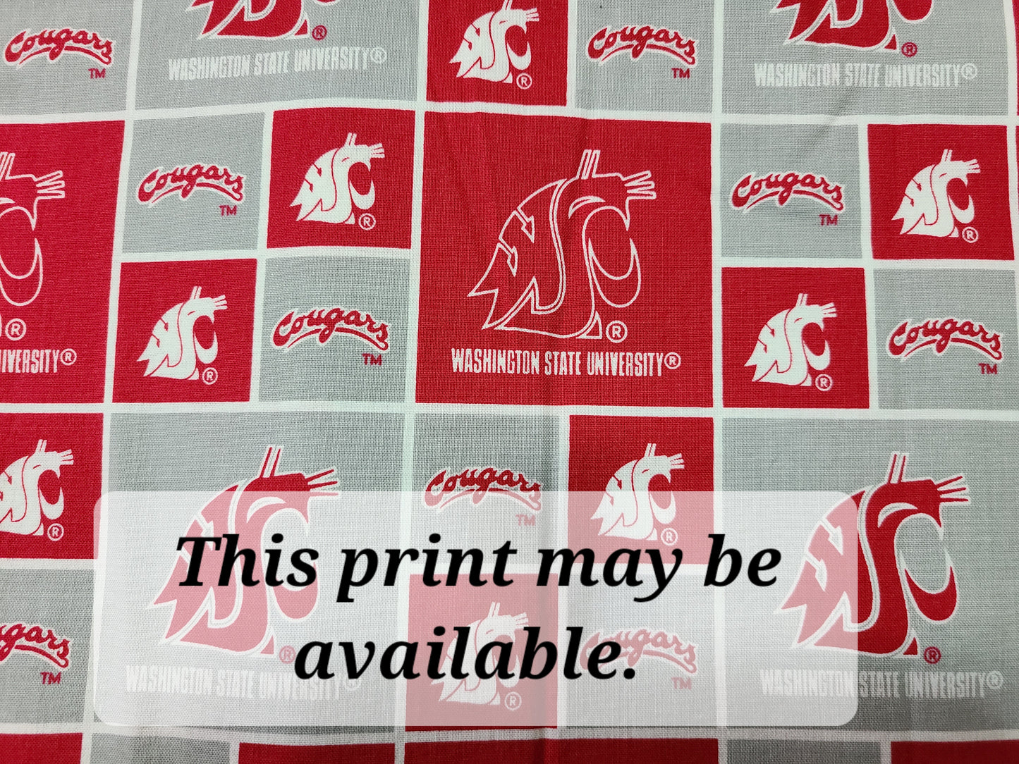 WASHINGTON STATE University WSU COUGARS Clip on Dog Bandana With Buckle Pet Cat Bandanna Scarf ncaa Handmade to Order