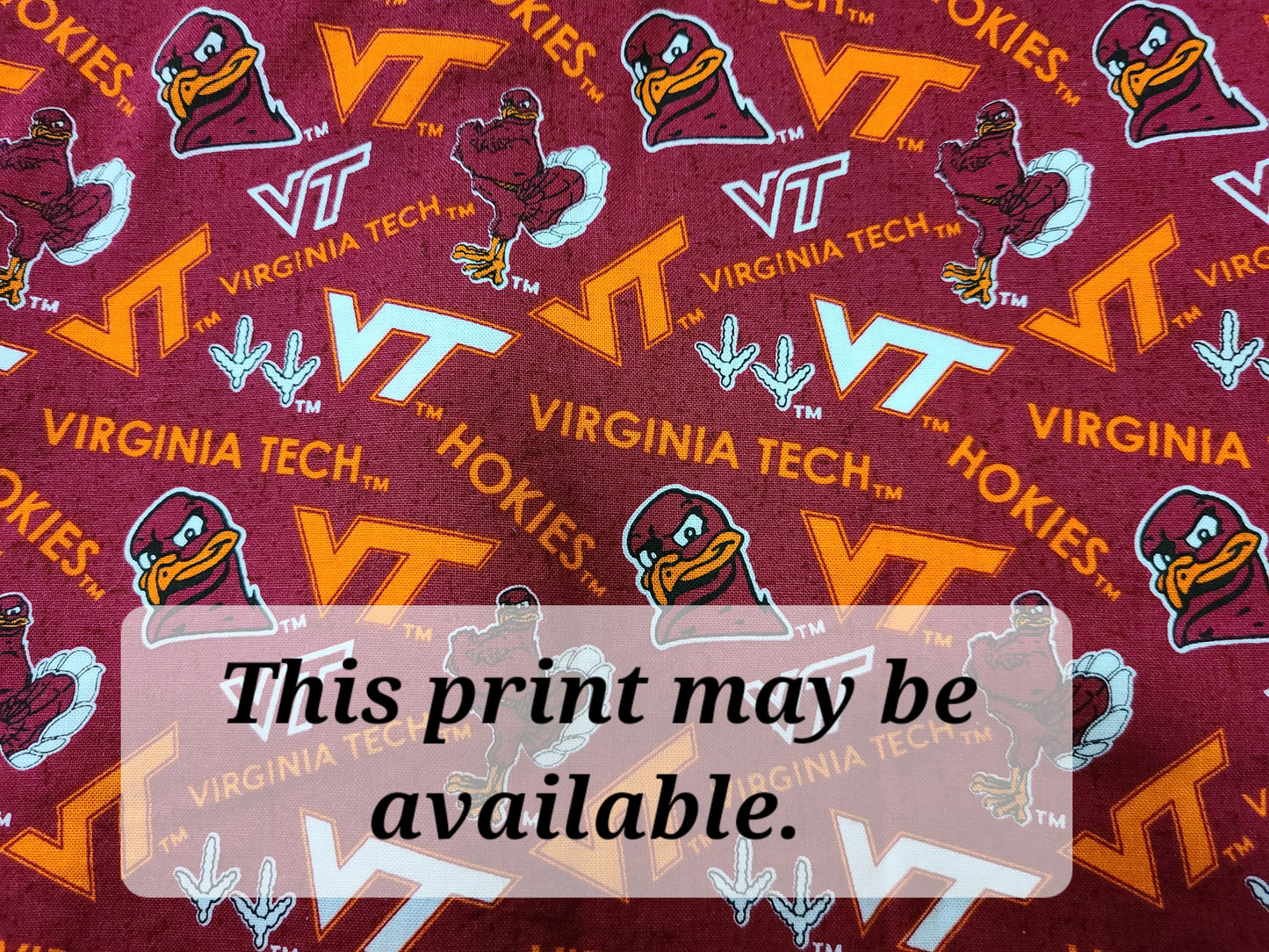 VIRGINIA TECH State University VTSU Hokies Clip on Dog Bandana With Buckle Pet Cat Bandanna Scarf ncaa Handmade to Order