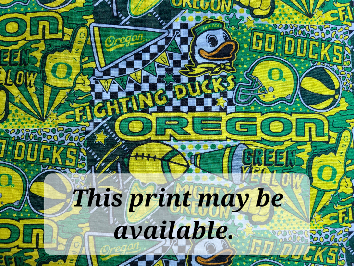 University of Oregon Ducks Puddles Clip on Dog Bandana With Buckle Pet Cat Bandanna Scarf ncaa Handmade to Order