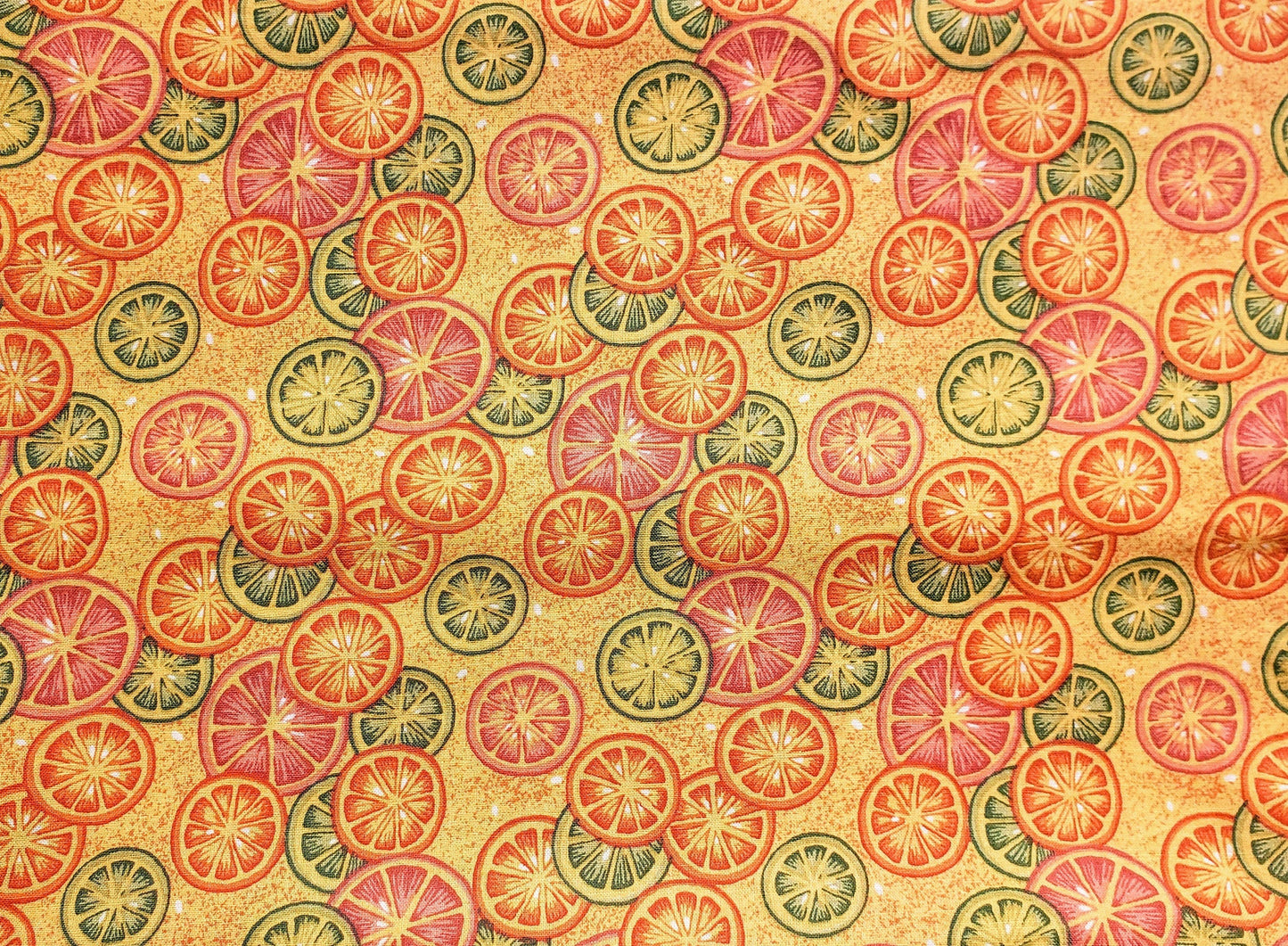 Clip on Dog Bandana With Buckle Pet Cat Bandanna Scarf Citrus Oranges Grapefruits Limes Orange Summer Print Handmade to Order