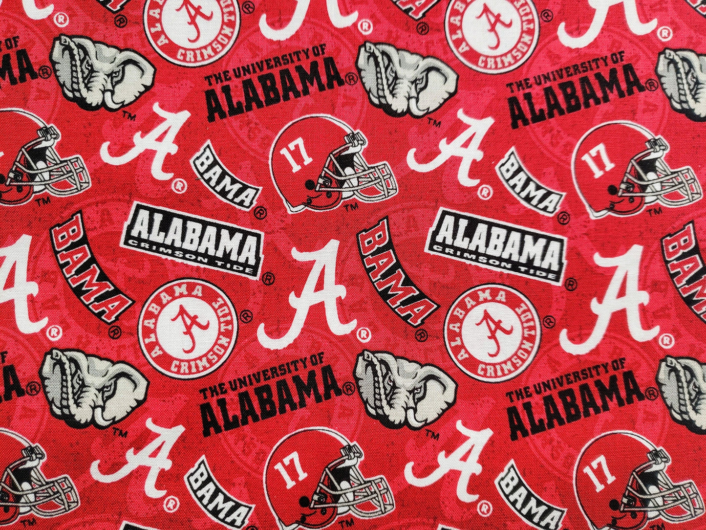 Clip on Dog Bandana With Buckle Pet Cat Bandanna Scarf University of Alabama Crimson Tide ncaa ua Handmade to Order