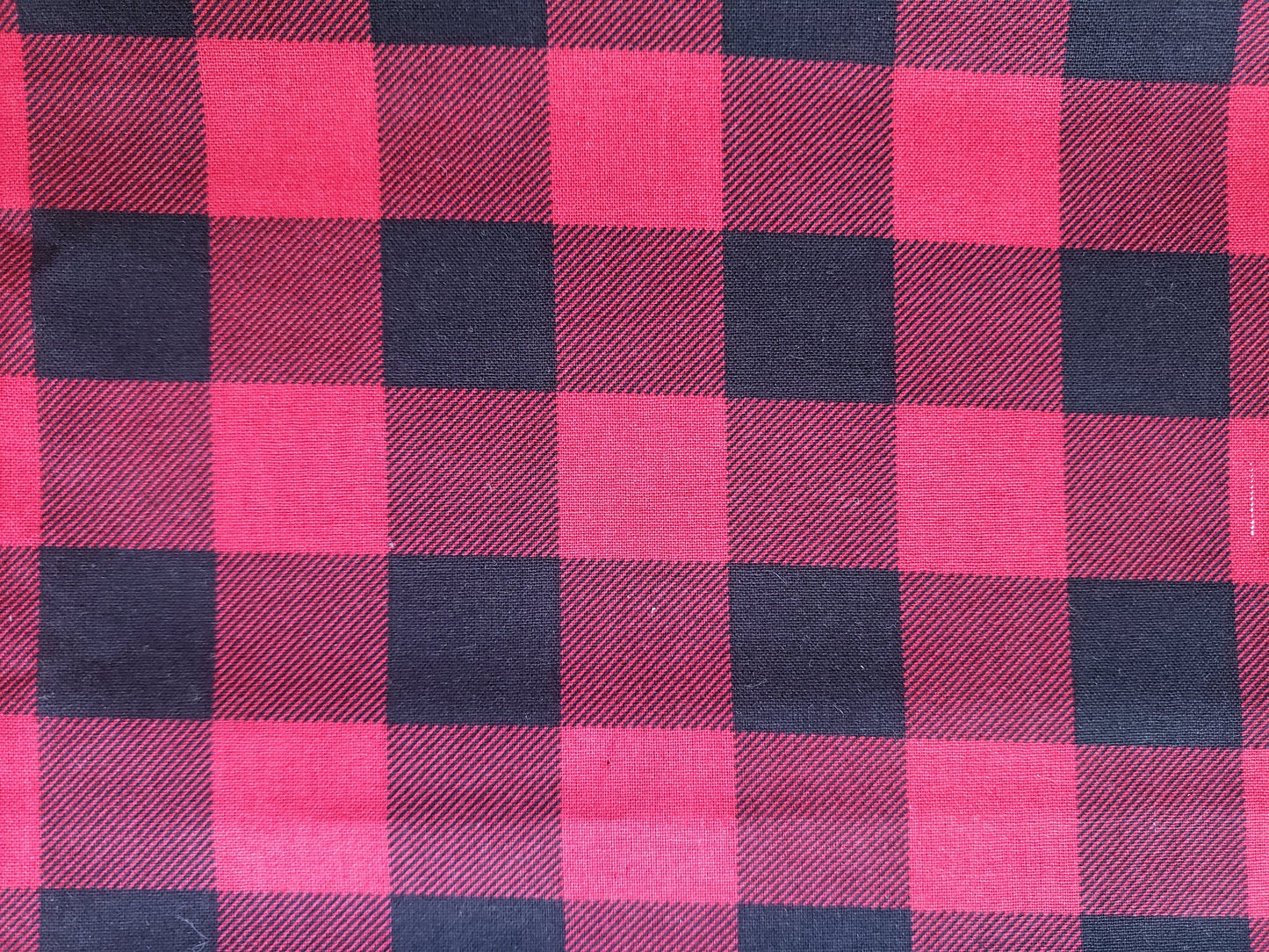 Clip on Dog Bandana With Buckle Pet Cat Bandanna Scarf Large Red Buffalo Plaid Buffalo Check Christmas Holiday Handmade to Order