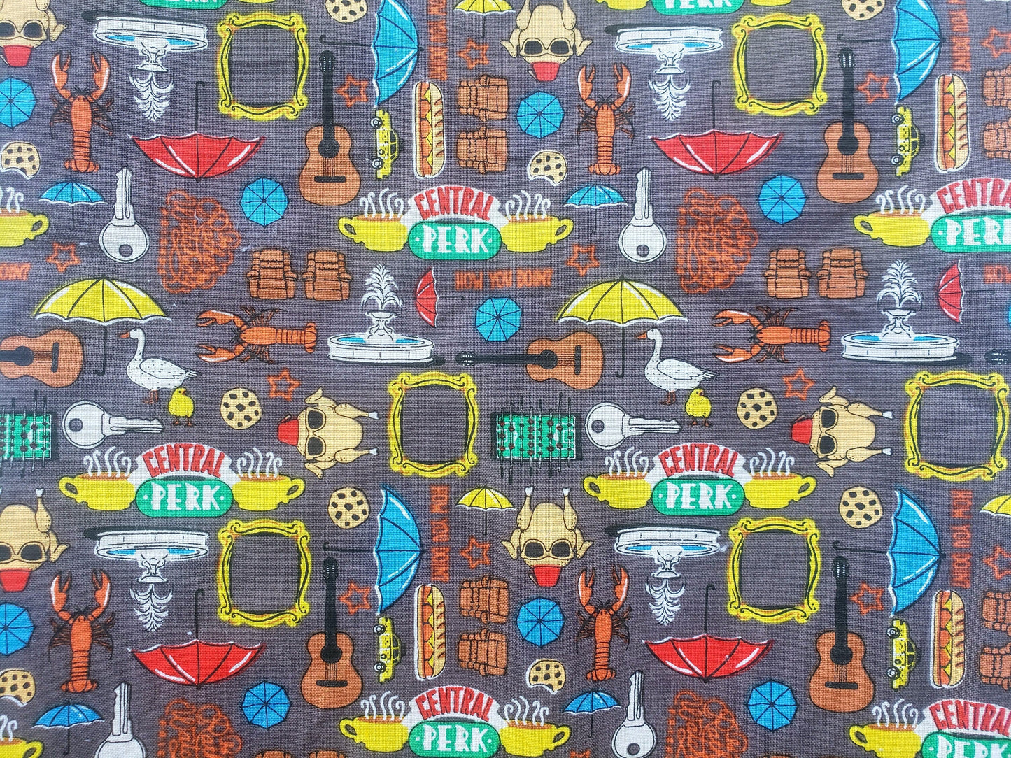 Clip on Dog Bandana With Buckle Pet Cat Bandanna Scarf FRIENDS Rachel Ross Monica Pheobe Joey Chandler Print Handmade to Order
