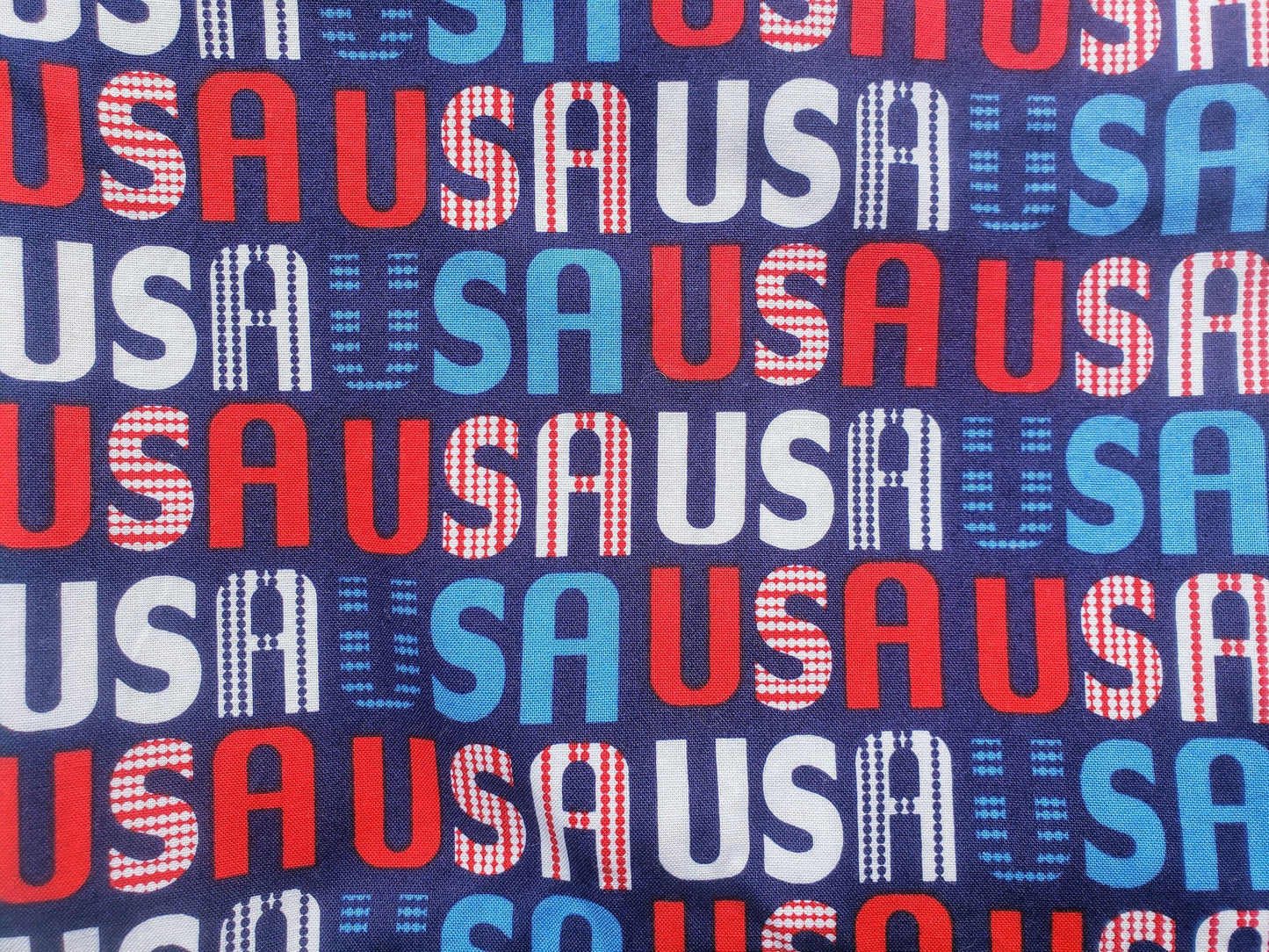 Clip on Dog Bandana With Buckle Pet Cat Bandanna Scarf Patriotic Red White Blue Team USA 2020 Olympics Handmade to Order