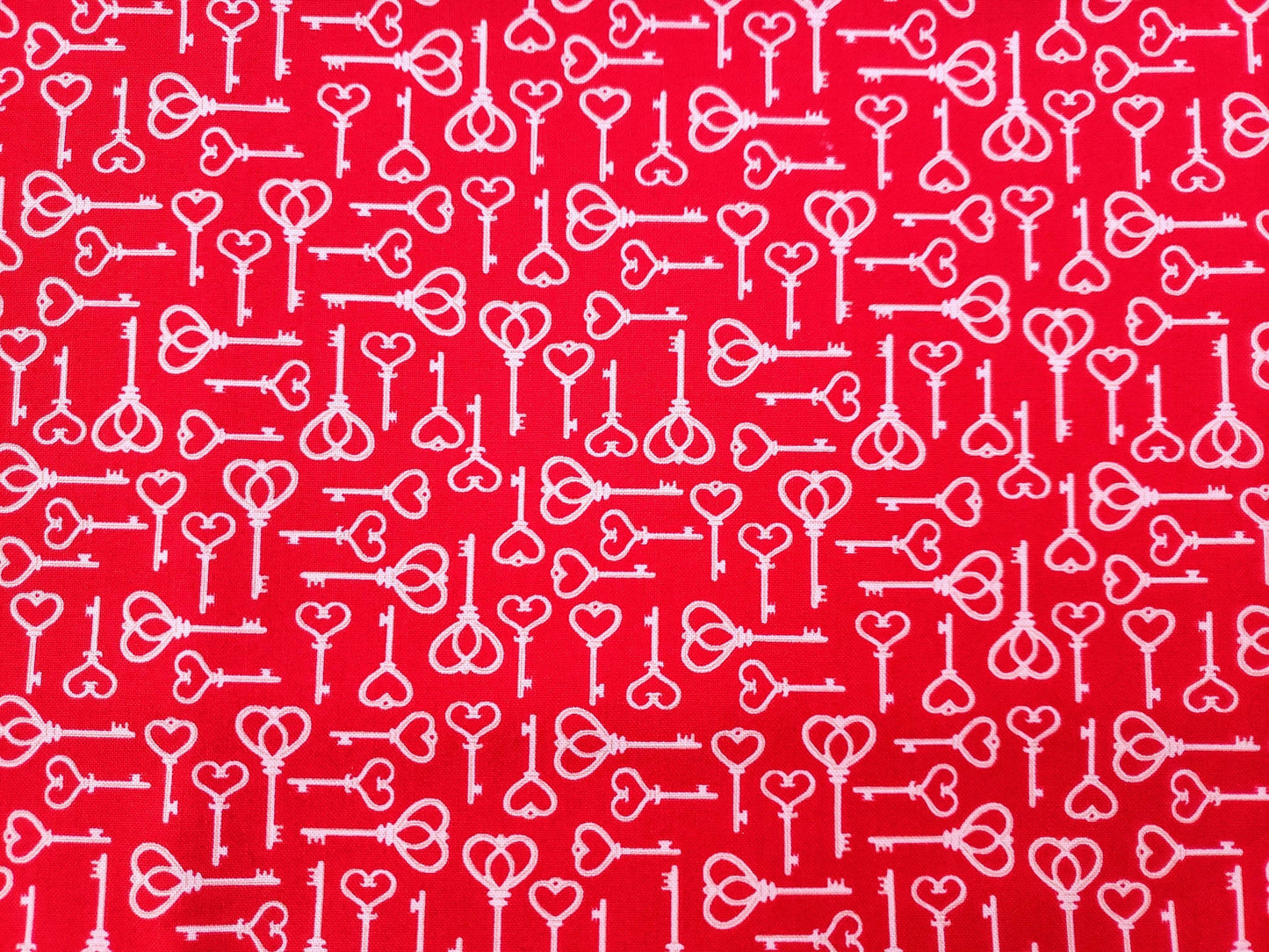 Clip on Dog Bandana With Buckle Pet Cat Bandanna Scarf Valentine's Day Red Key to my Heart Print Handmade to Order
