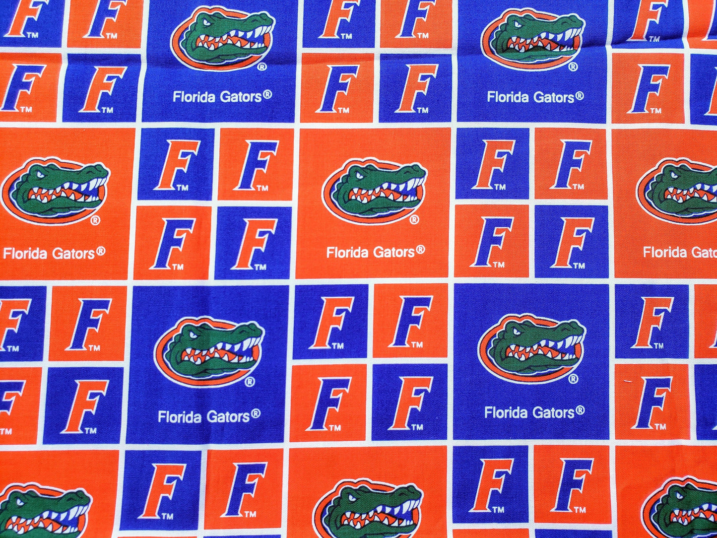 Clip on Dog Bandana With Buckle Pet Cat Bandanna Scarf University of FLORIDA GATORS ncaa uf Handmade to Order