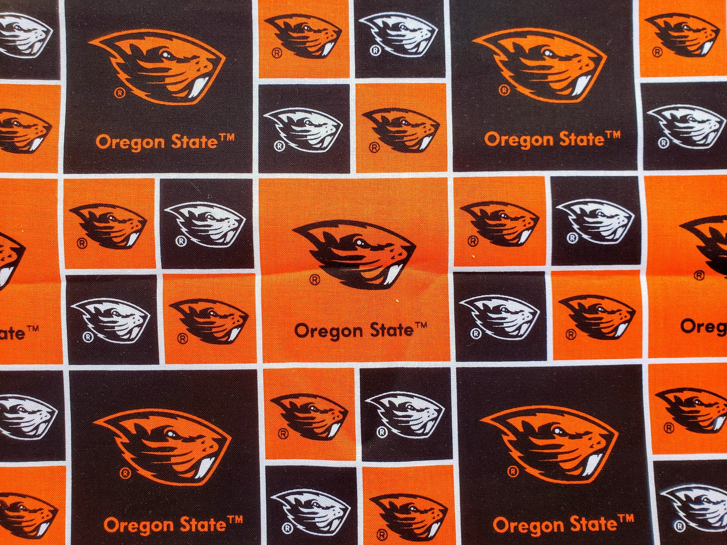 OREGON STATE University OSU BEAVERS Clip on Dog Bandana With Buckle Pet Cat Bandanna Scarf ncaa Handmade to Order