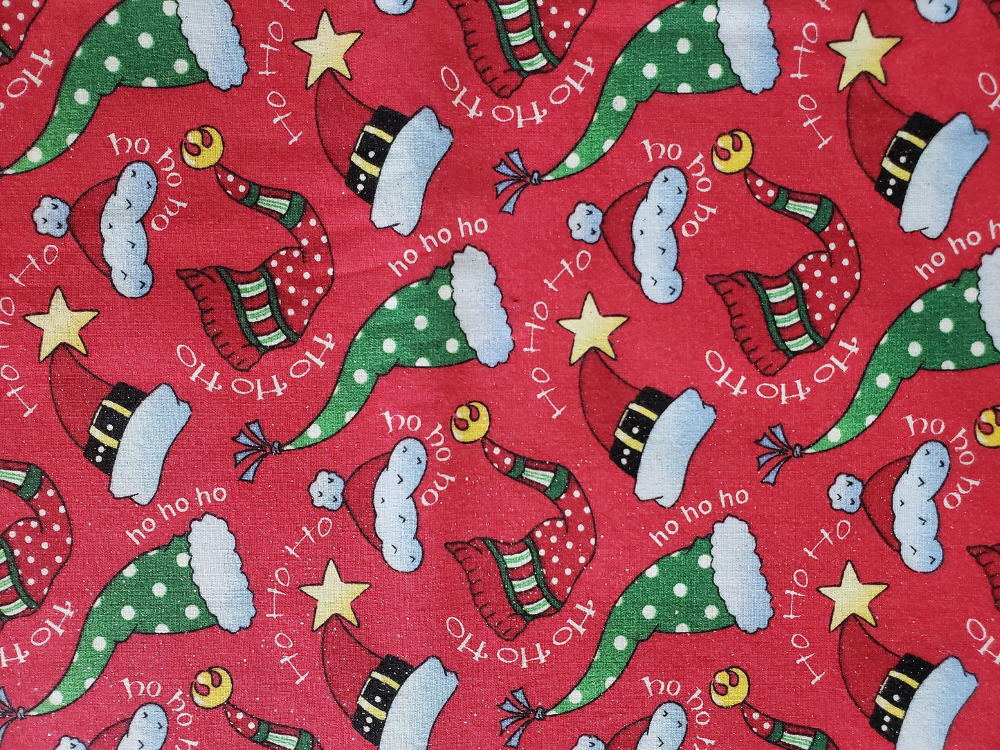 Clip on Dog Bandana With Buckle Pet Cat Bandanna Scarf Red Green Santa Claus Hats Christmas Winter Print Handmade to Order