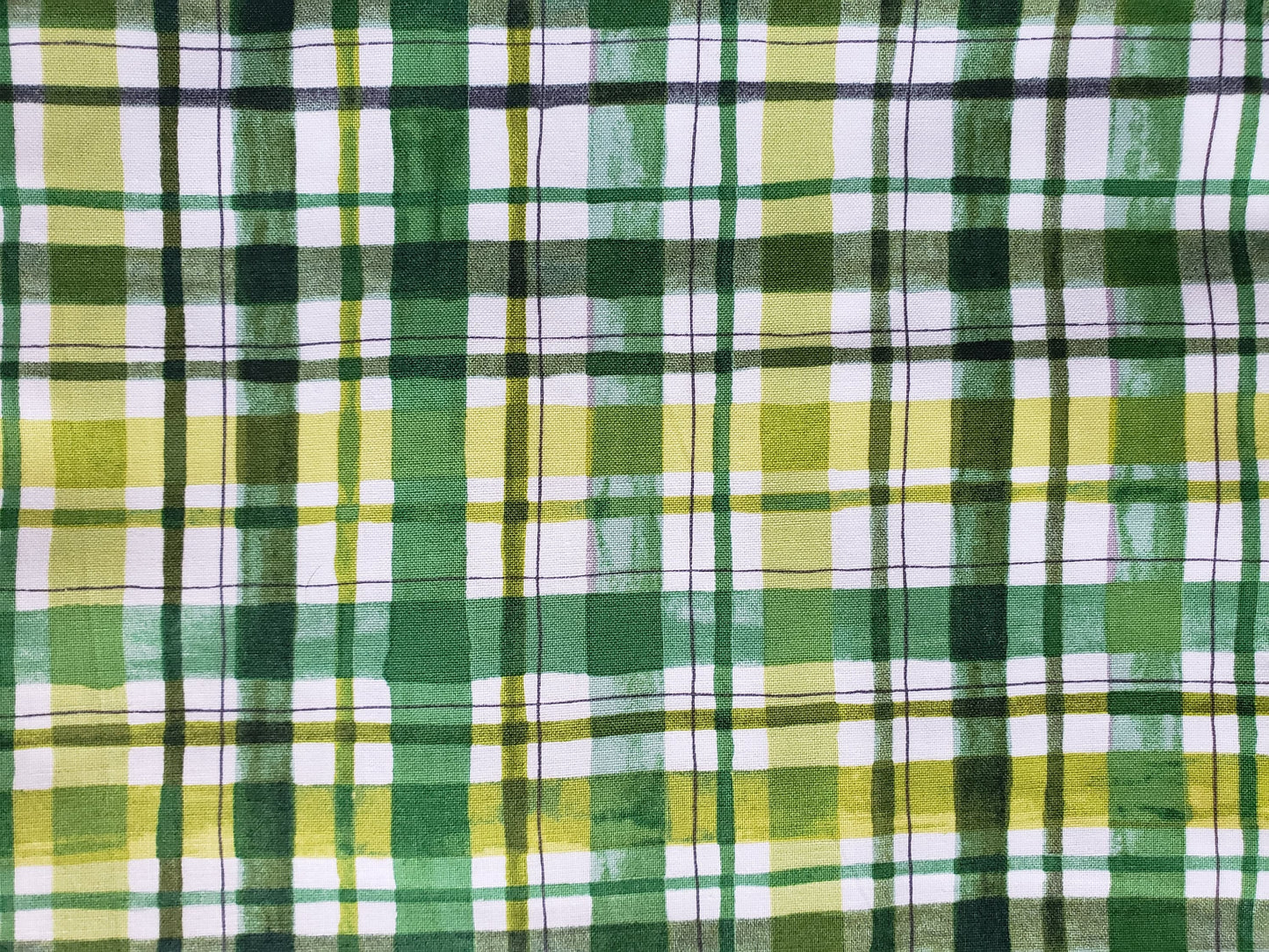 Clip on Dog Bandana With Buckle Pet Cat Bandanna Scarf St. Patrick's Day Lucky Green Plaid Handmade to Order