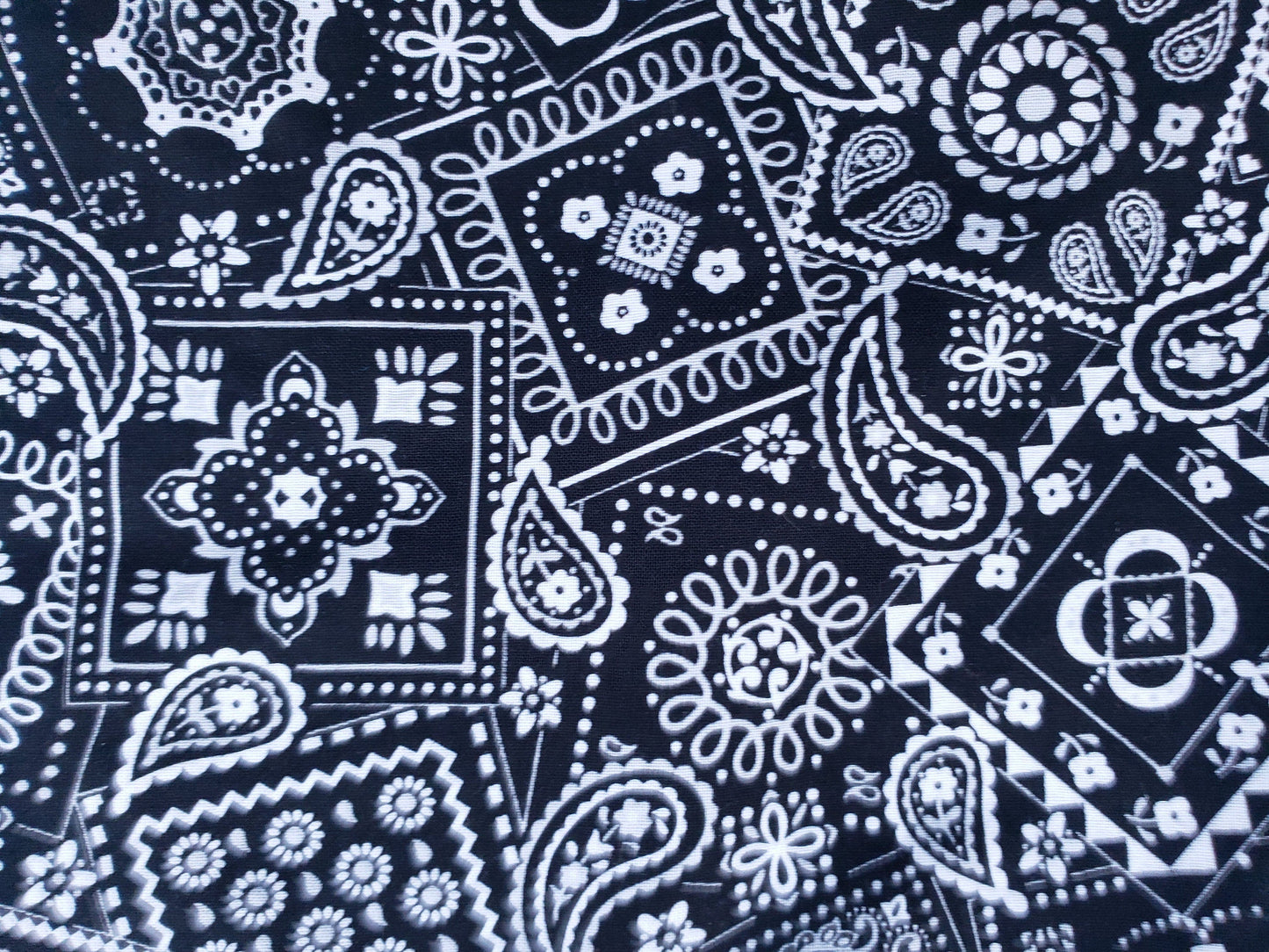 Clip on Dog Bandana With Buckle Pet Cat Bandanna Scarf Classic Black Western Cowboy Cowgirl Bandana Handmade to Order
