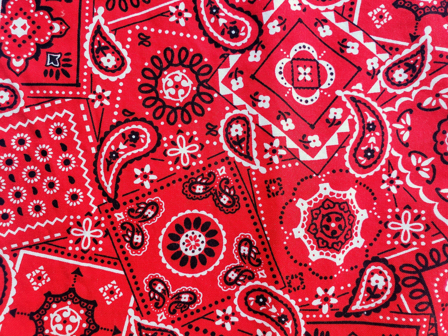 Clip on Dog Bandana With Buckle Pet Cat Bandanna Scarf Classic Red Western Cowboy Cowgirl Bandana Handmade to Order