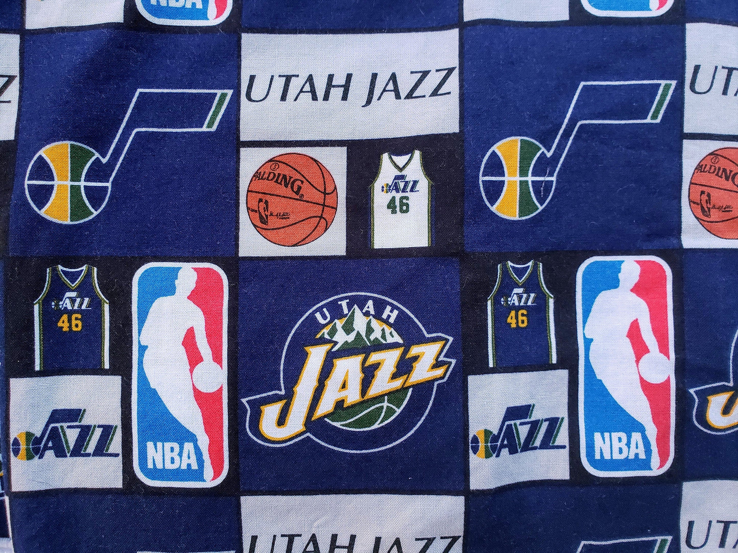 UTAH JAZZ basketball nba Print Clip on Dog Bandana With Buckle Pet Cat Bandanna Scarf Handmade to Order