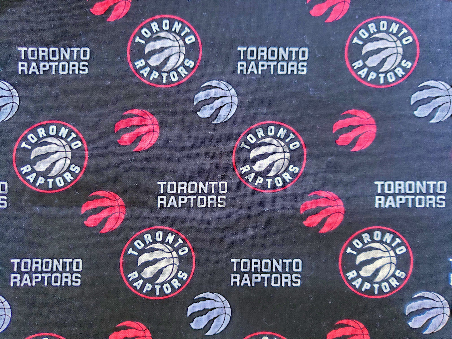 Clip on Dog Bandana With Buckle Pet Cat Bandanna Scarf TORONTO RAPTORS basketball nba Print Handmade to Order