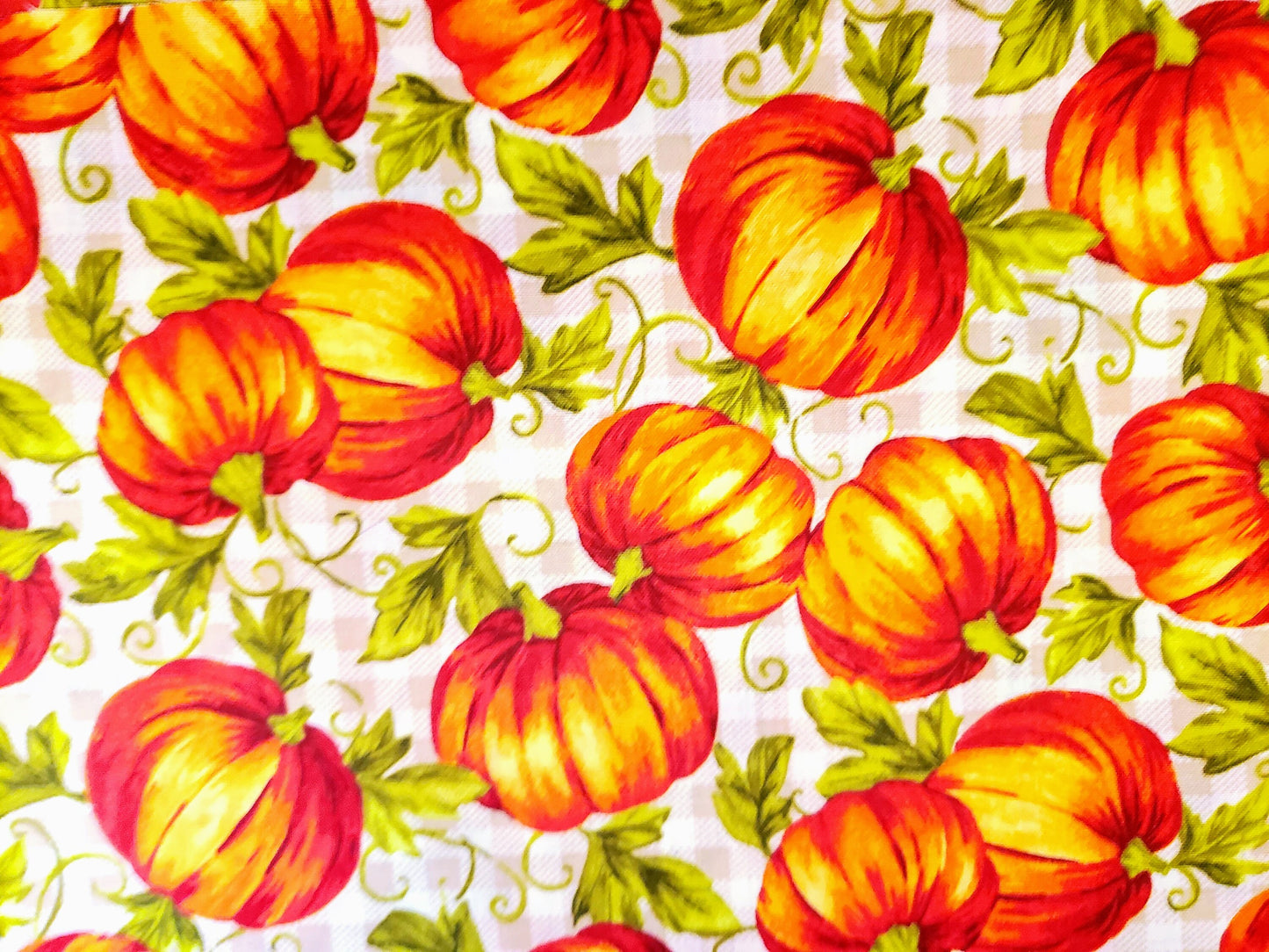 Clip on Dog Bandana With Buckle Pet Cat Bandanna Scarf Orange Pumpkin Plaid Fall Autumn Thanksgiving Halloween Handmade to Order