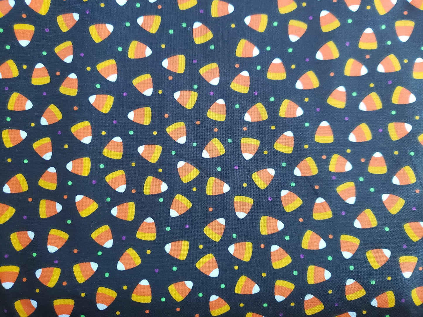 Candy Corn Fall Autumn Halloween Clip on Dog Bandana With Buckle Pet Cat Bandanna Handmade to Order