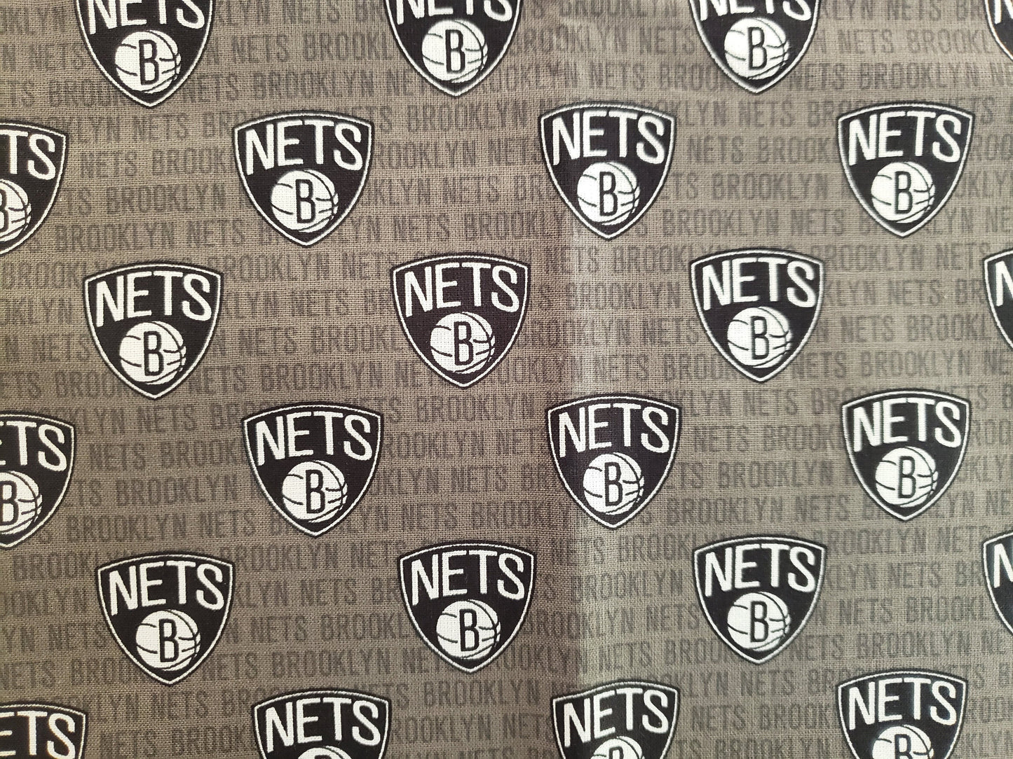 BROOKLYN NETS Basketball nba Clip on Dog Bandana With Buckle Pet Cat Bandanna Scarf Handmade to Order