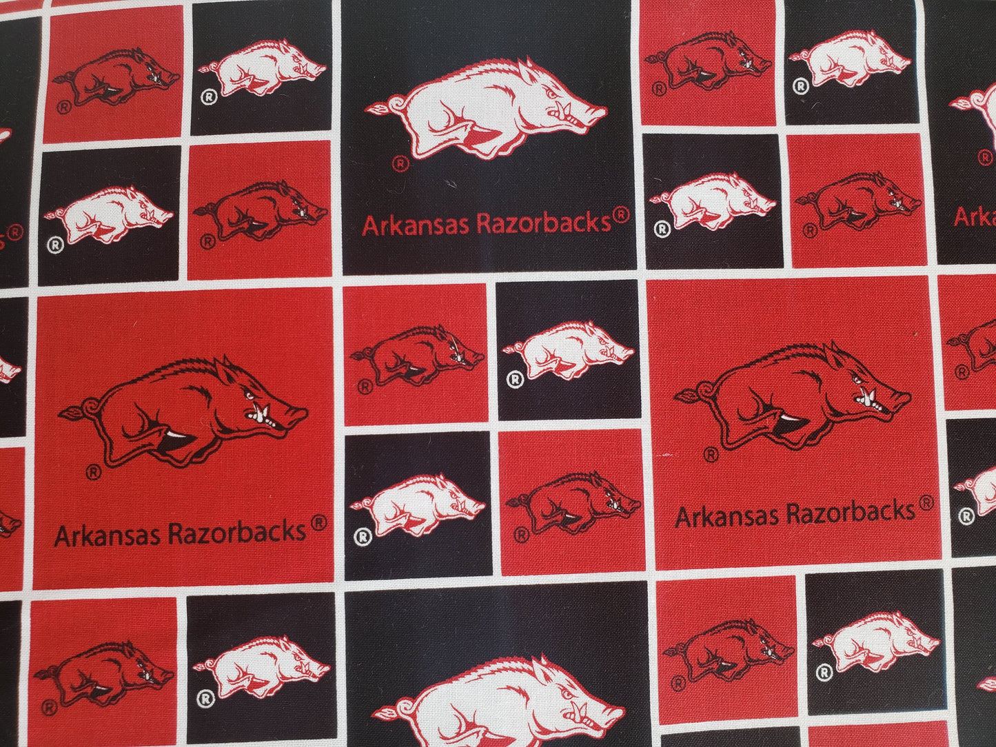 University of Arkansas Razorbacks Clip on Dog Bandana With Buckle Pet Cat Bandanna Scarf ncaa Handmade to Order