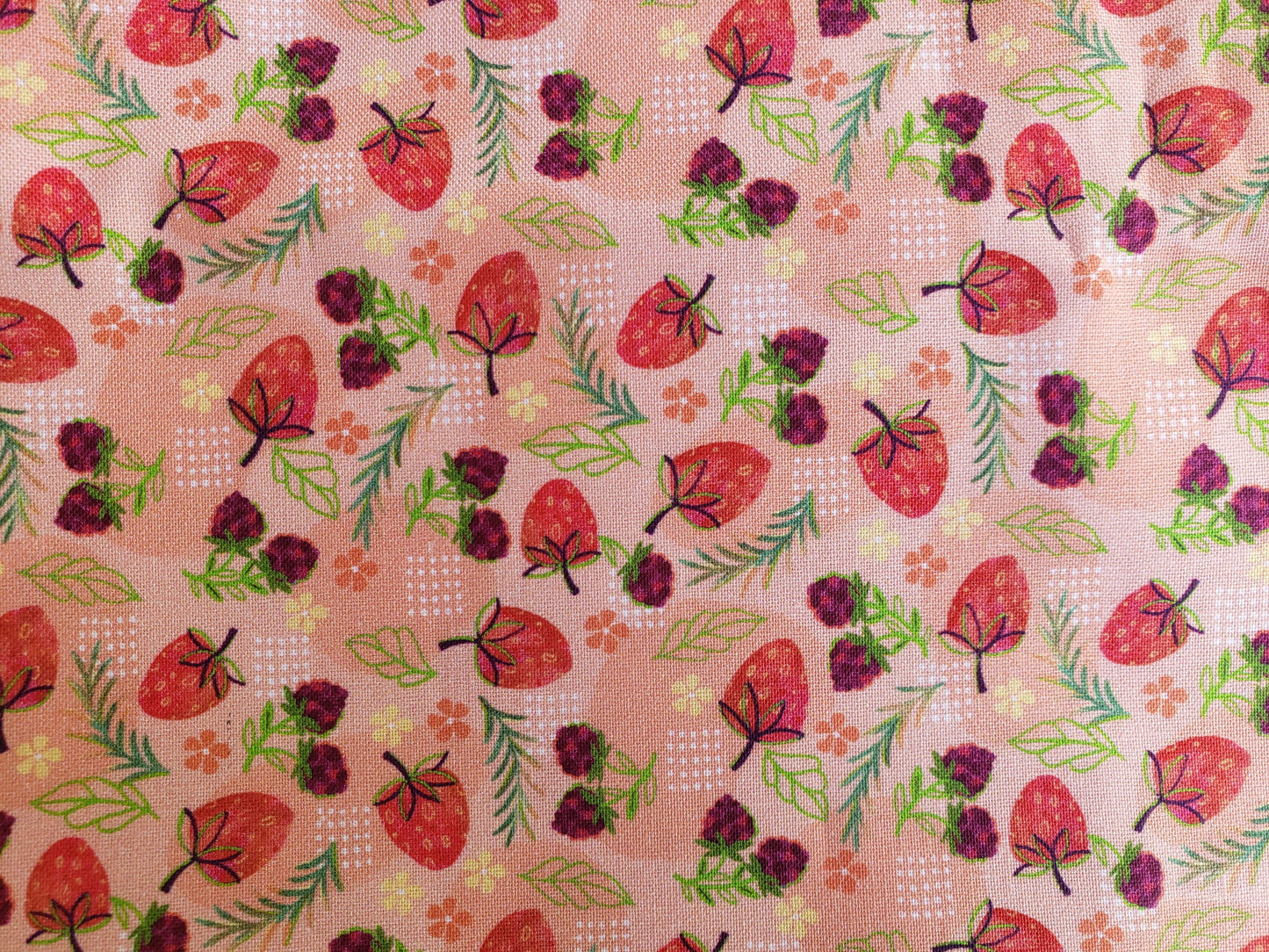 Clip on Dog Bandana With Buckle Pet Cat Bandanna Pink Strawberries Raspberries Spring Floral Handmade to Order