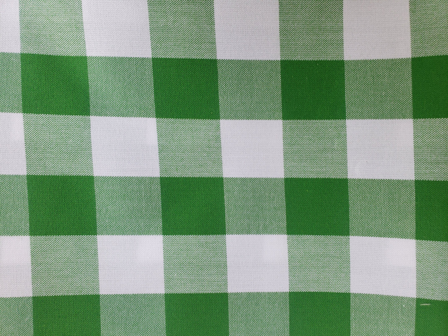 Clip on Dog Bandana With Buckle Pet Cat Bandanna Large Green Buffalo Plaid Check Handmade to Order