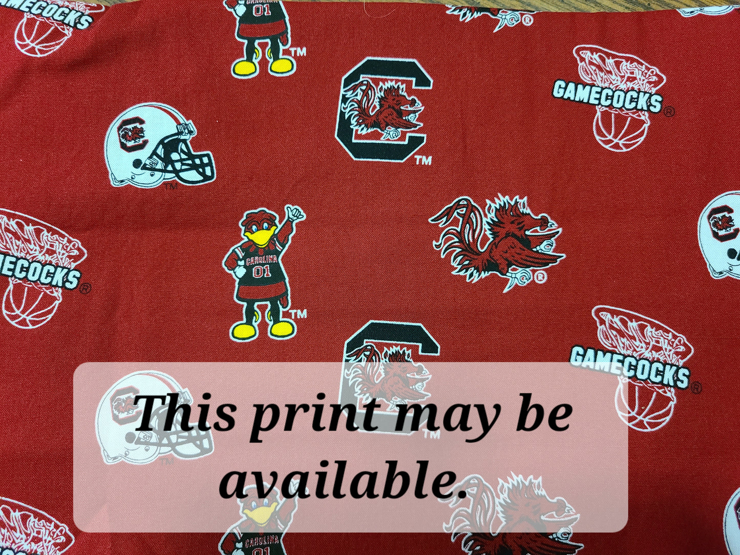 University of South Carolina USC Gamecocks Clip on Dog Bandana With Buckle Pet Cat Bandanna Scarf ncaa Handmade to Order