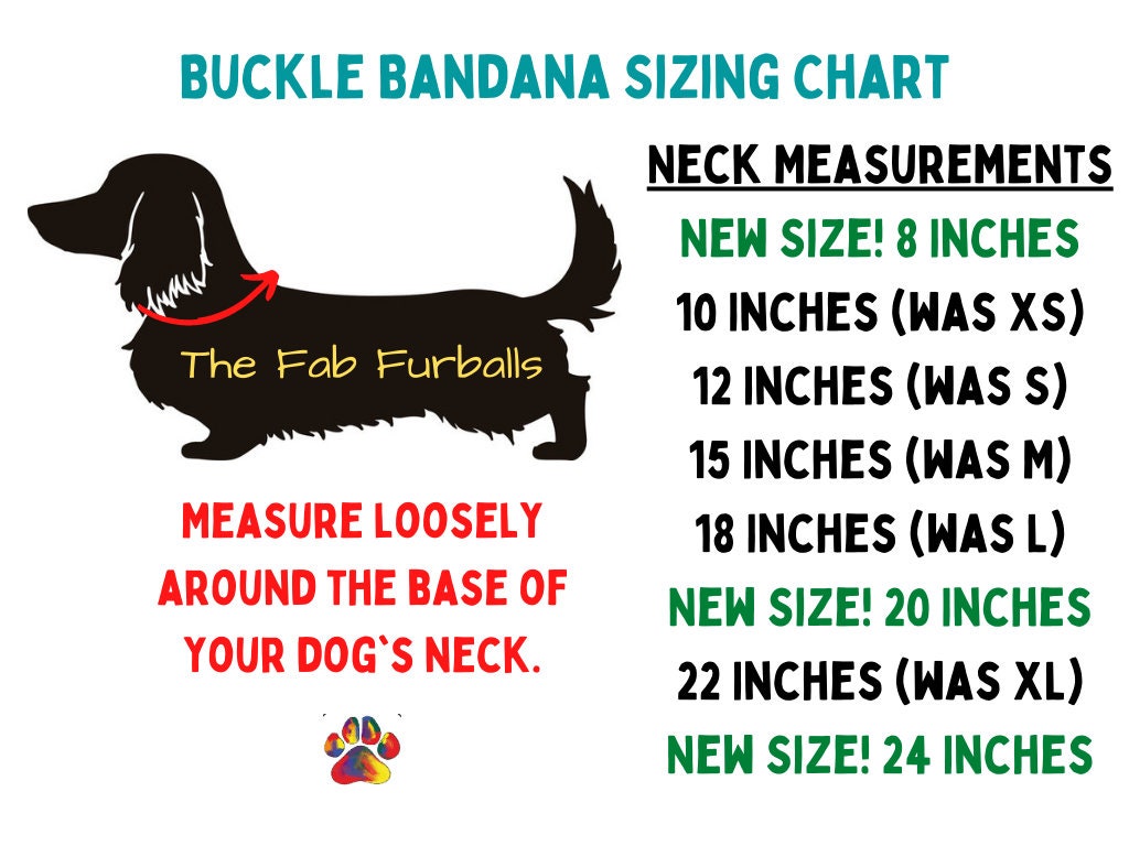 Clip on Dog Bandana With Buckle Pet Cat Bandanna Scarf The Big Bang Theory Logo Black Print Handmade to Order
